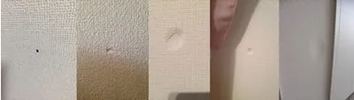 小さいサイズの壁穴修理料金